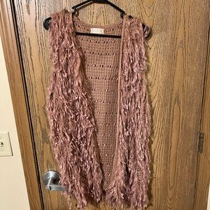 Altar’d State fuzzy vest